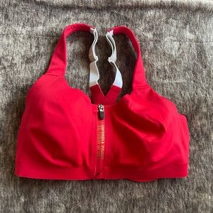 Victorias Secret Sports Bra - 34DD Red
